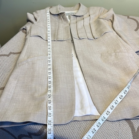 Katie May Los Angeles pleated front long jacket - Picture 6 of 17